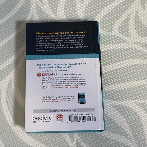 The St. Martin's Handbook eight edition By Andrea A. Lundsford - Picture 3 of 7